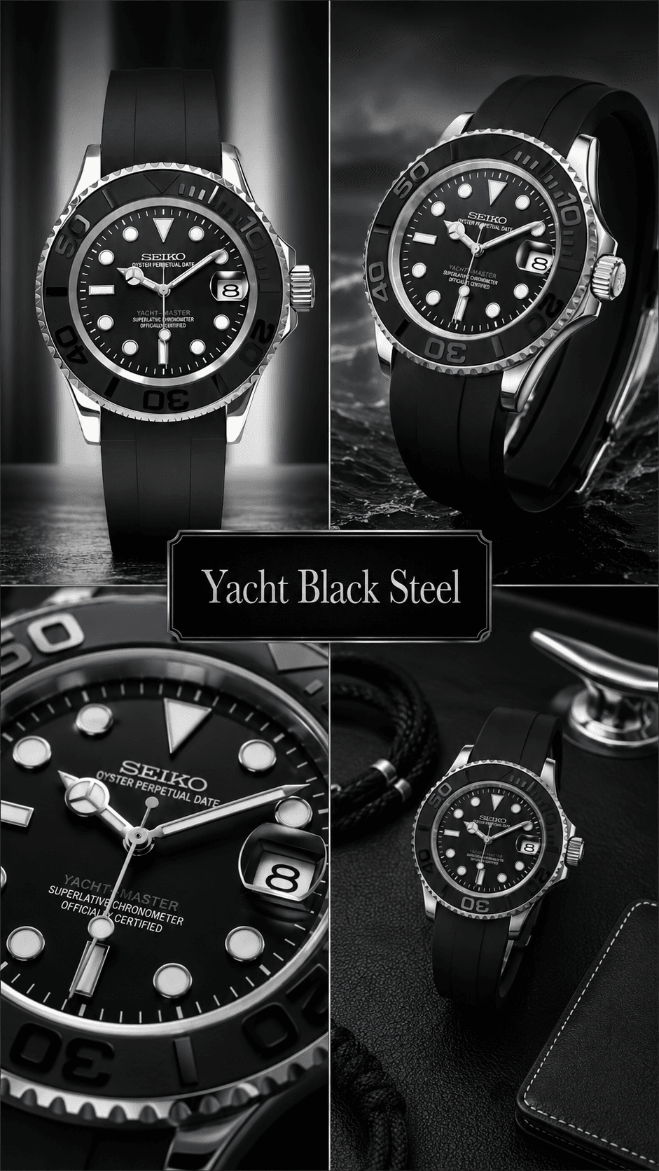 Yacht Black Steel