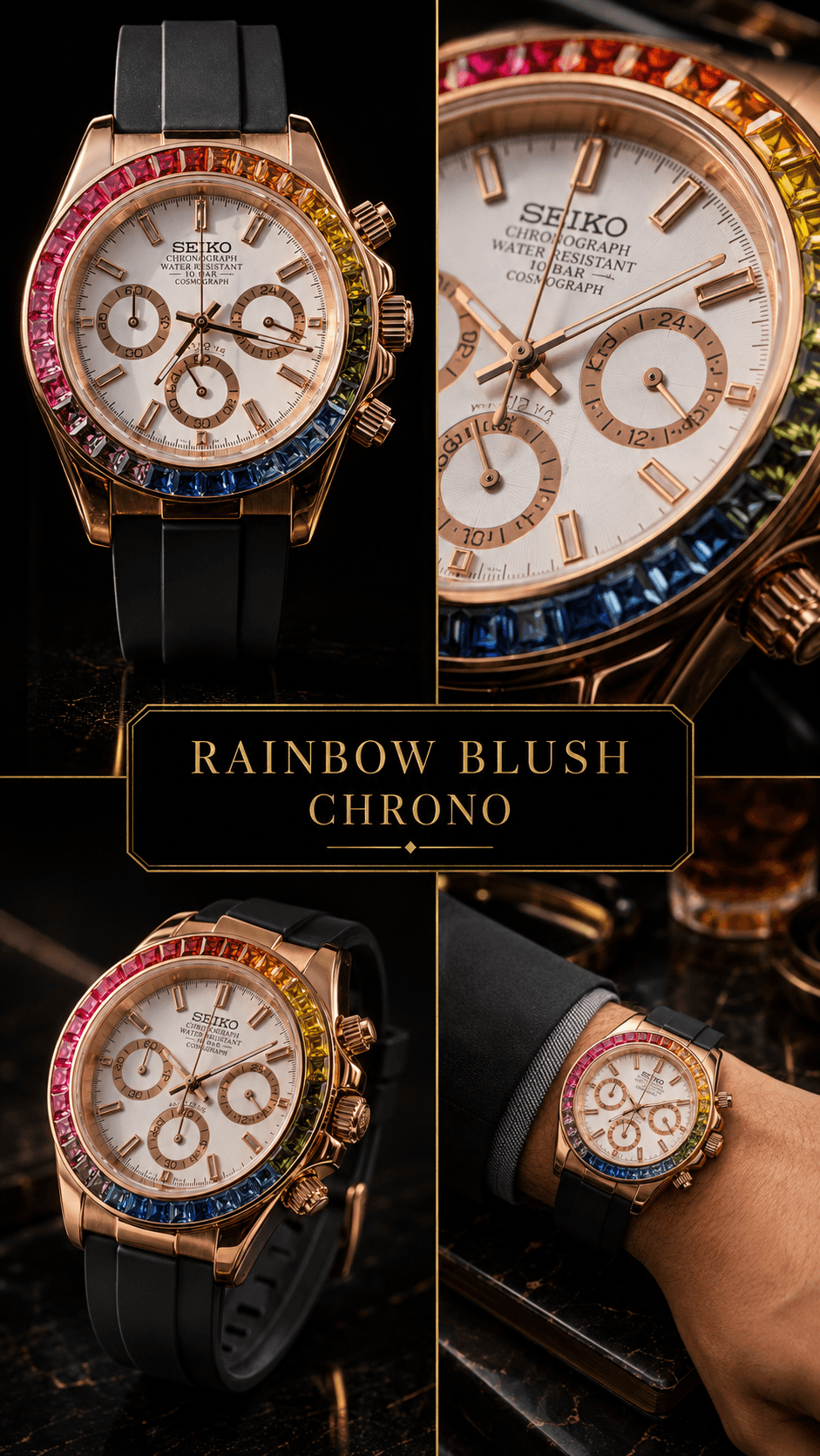 Rainbow Blush Chrono