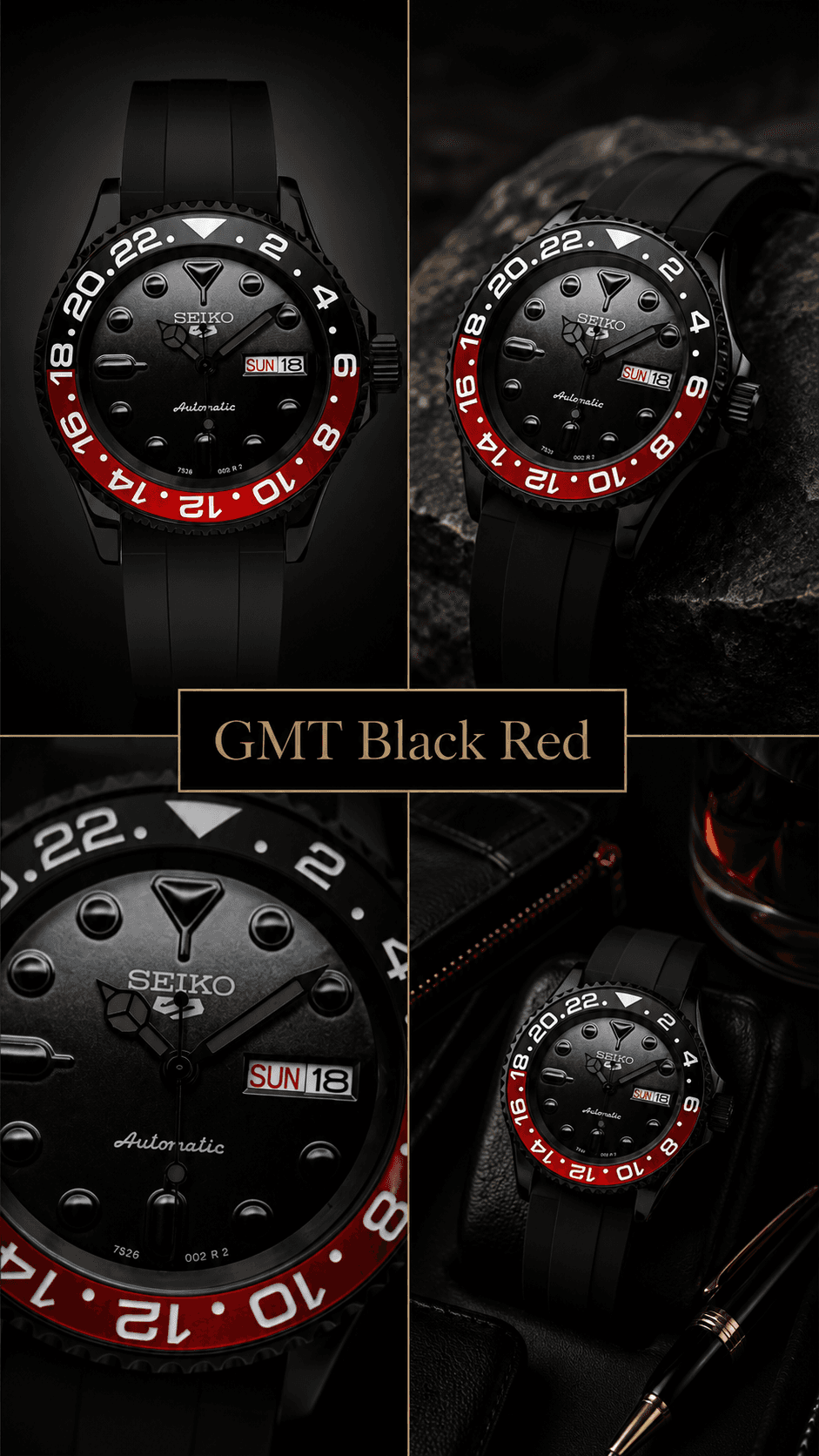 GMT Black Red