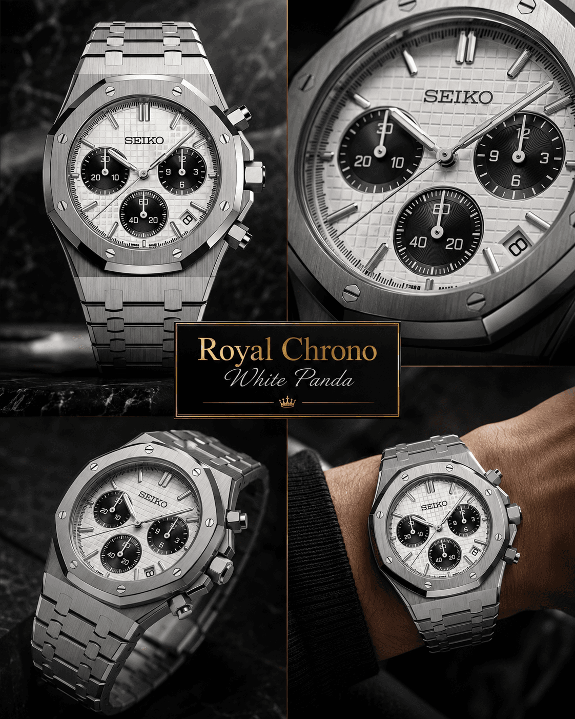 Royal Chrono Steel Panda