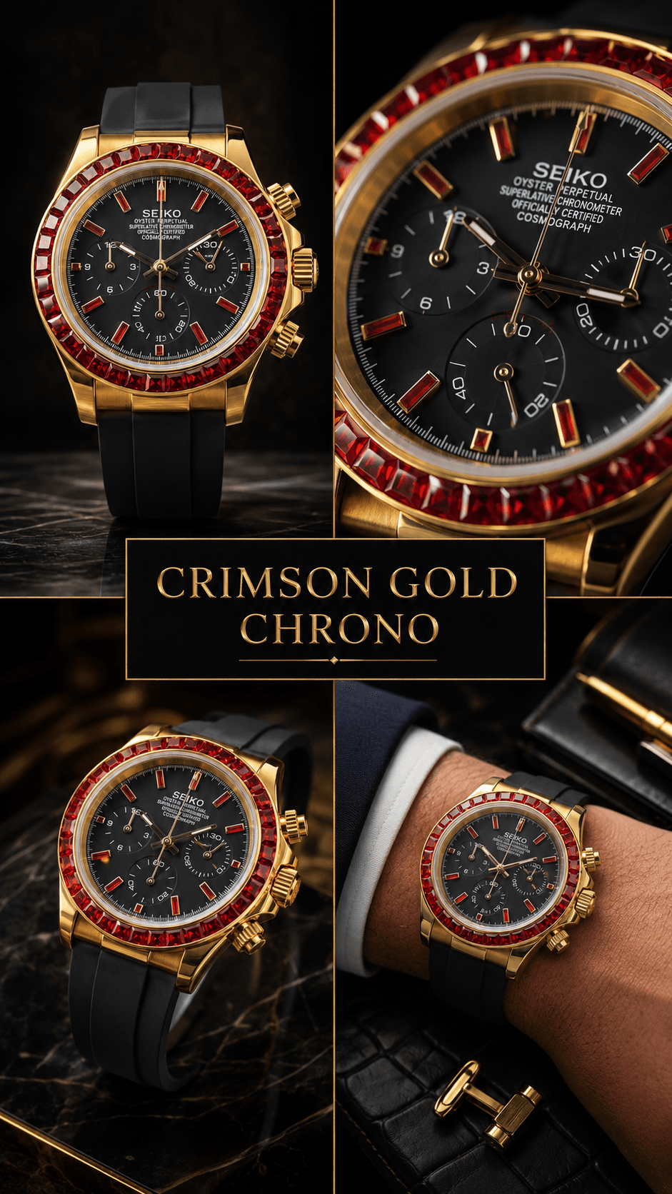 Crimson Gold Chrono