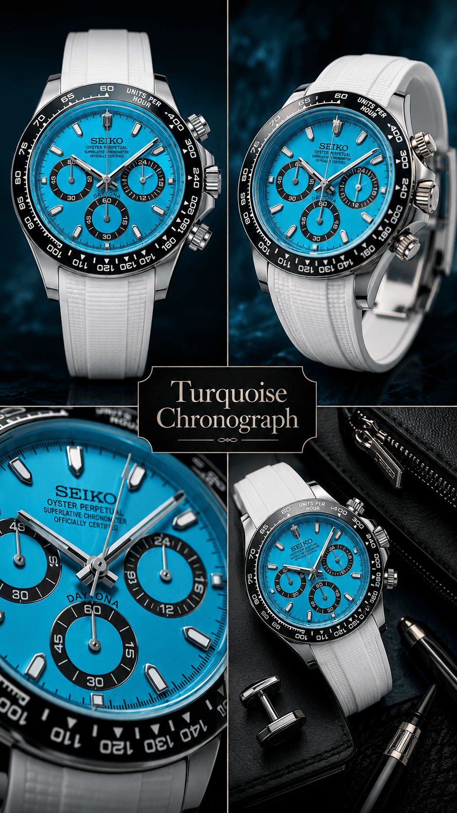 Turquoise Chronograph