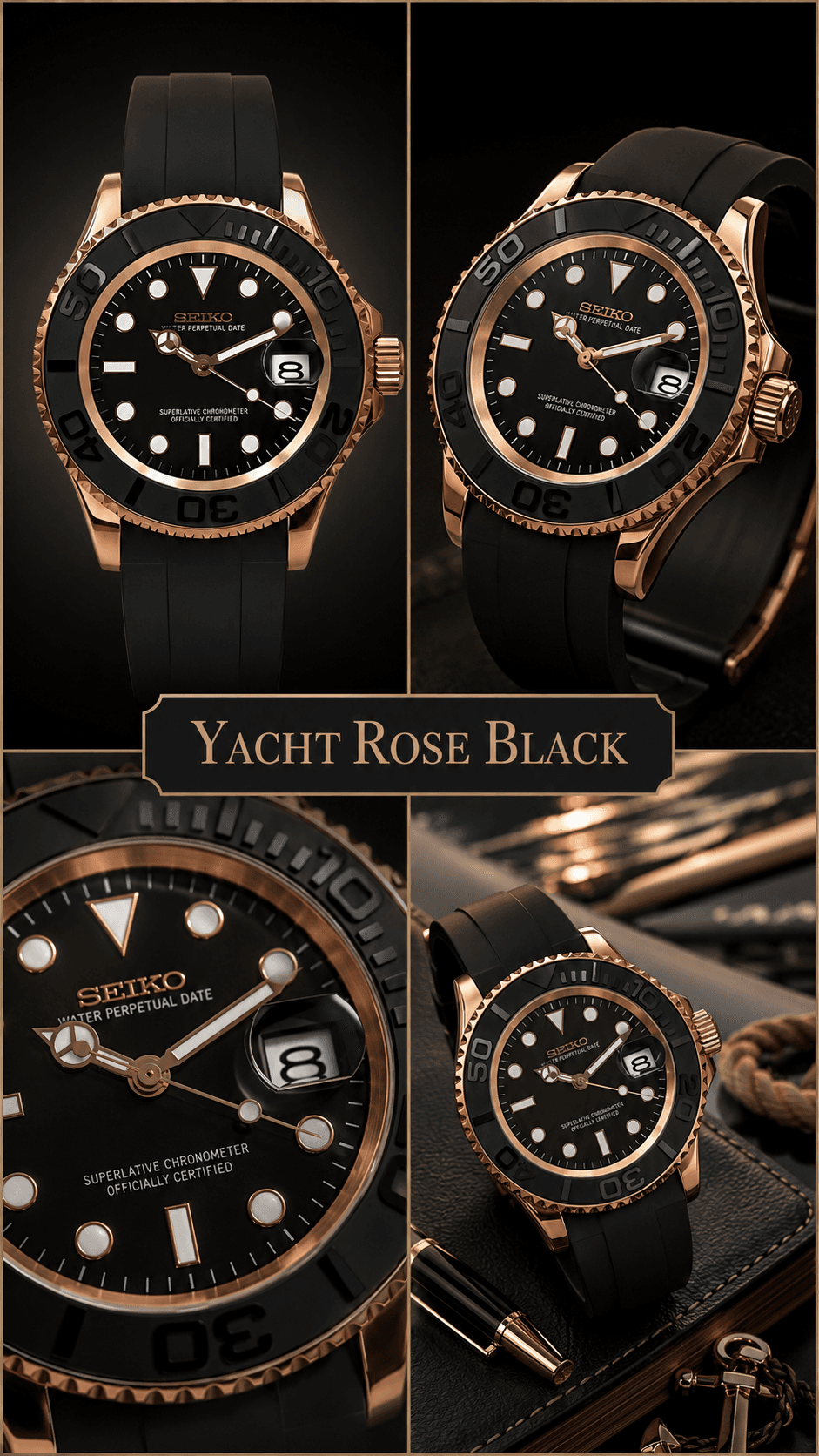 Yacht Rose Black