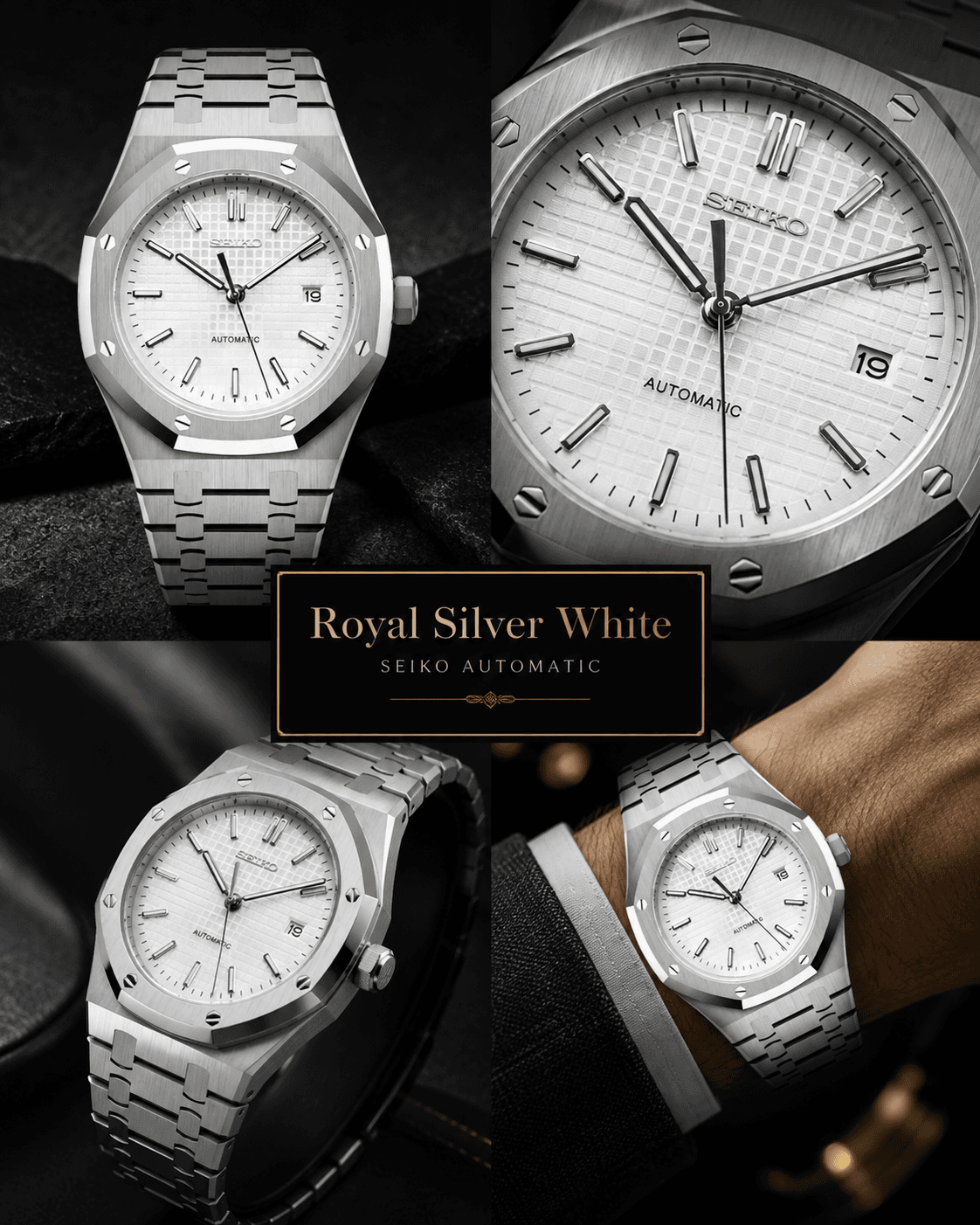 Royal Silver White