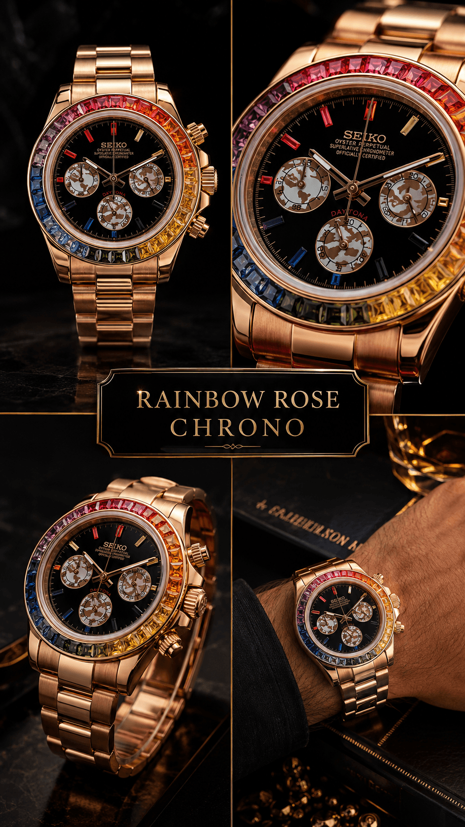 Rainbow Rose Chrono