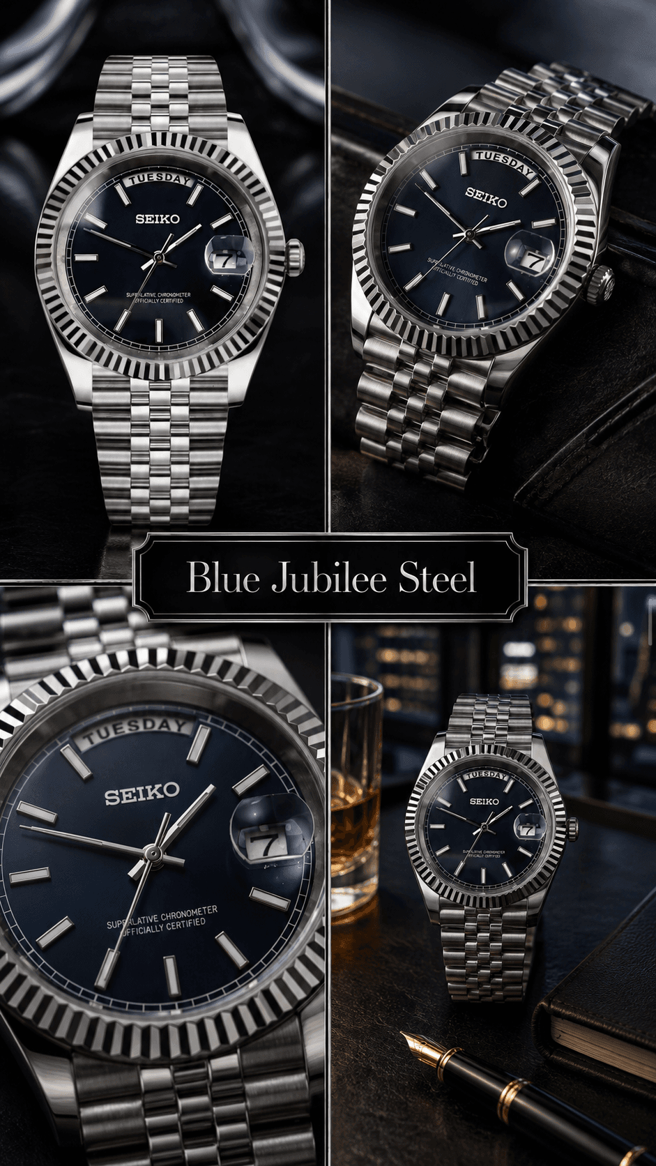 Datejust Blue Jubilee Steel