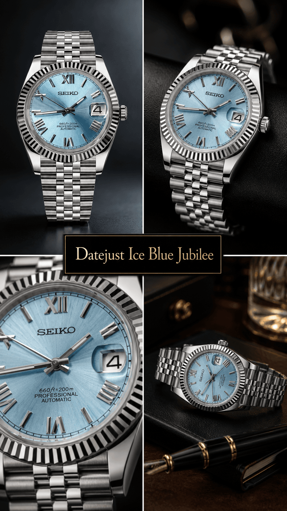 Datejust Ice Blue Jubilee