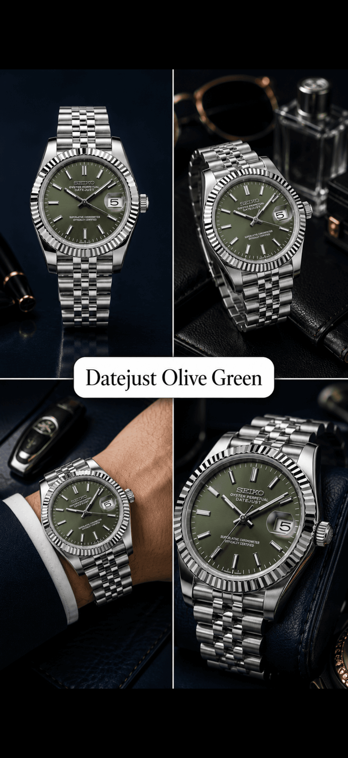Datejust Olive Green