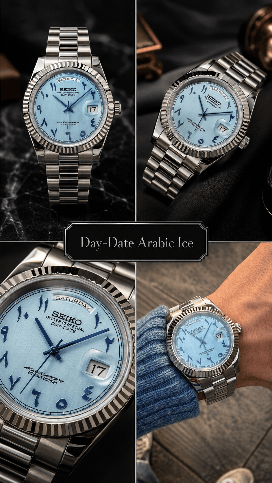 Day-Date Arabic Ice