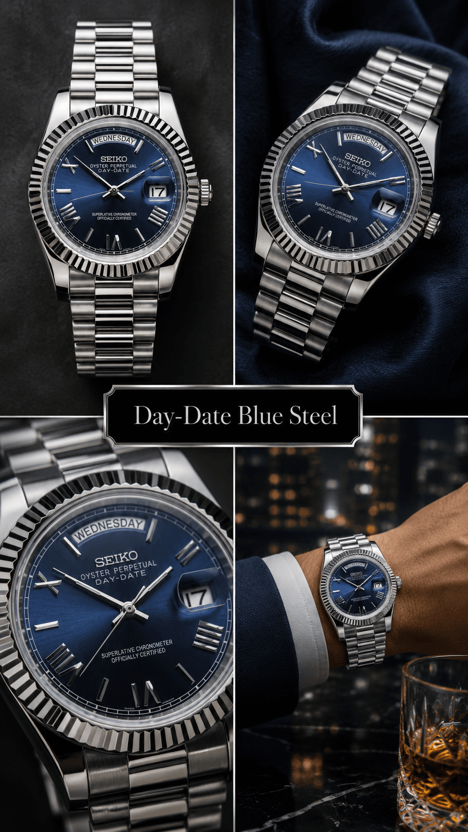 Day-Date Blue Steel