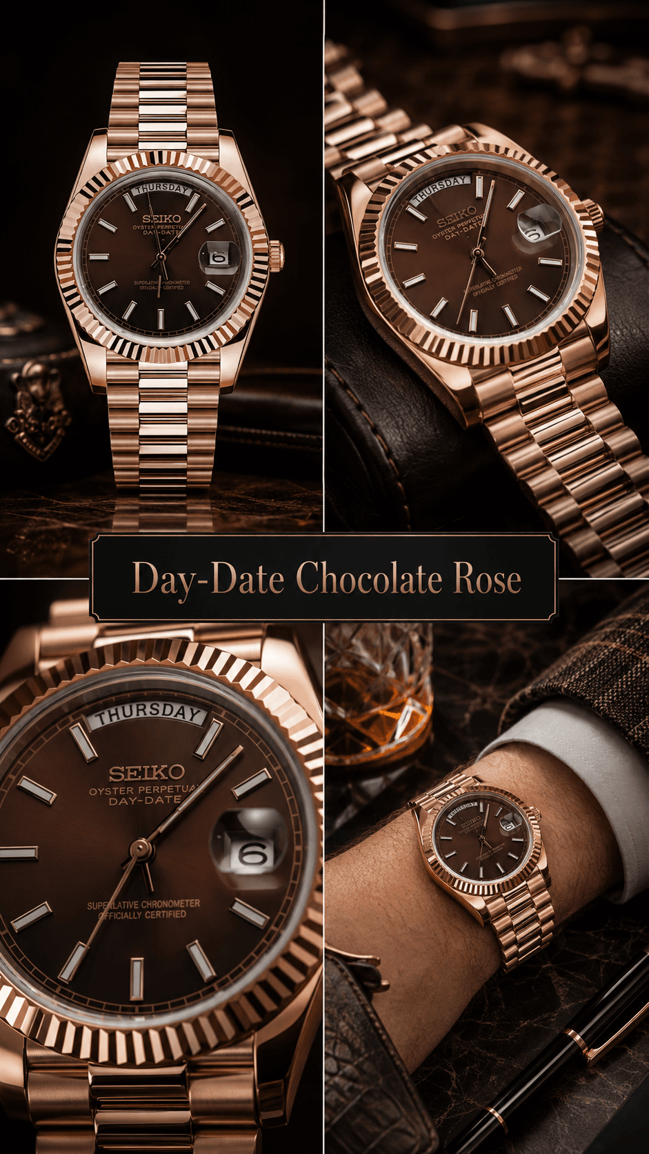 Day-Date Chocolate Rose