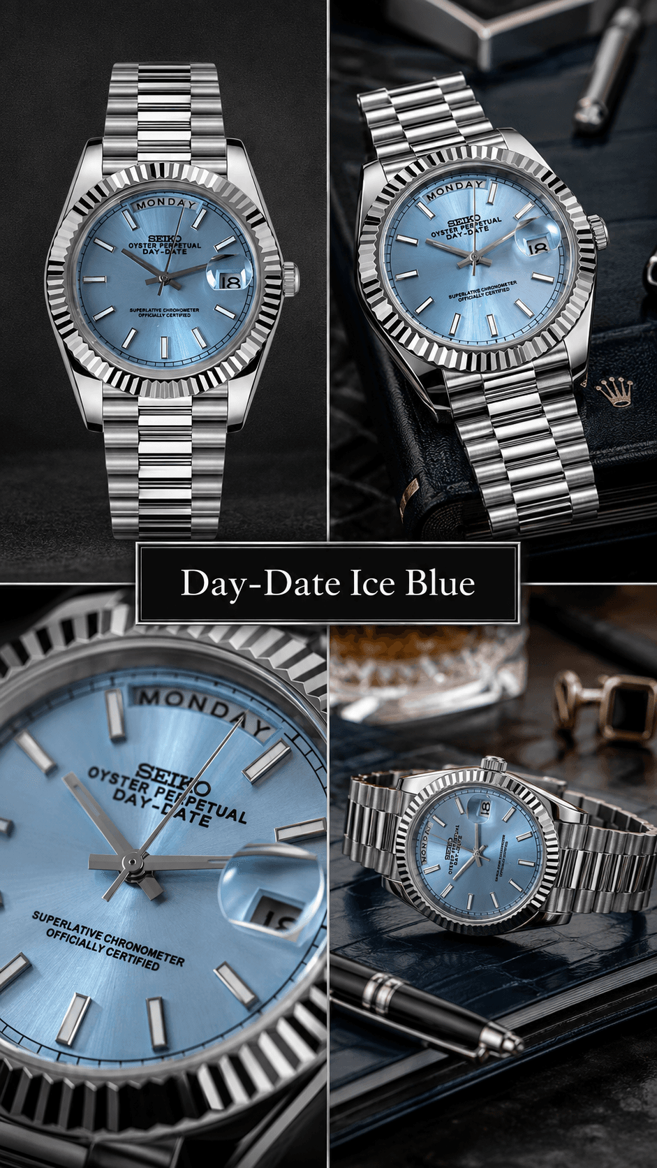 Day-Date Ice Blue