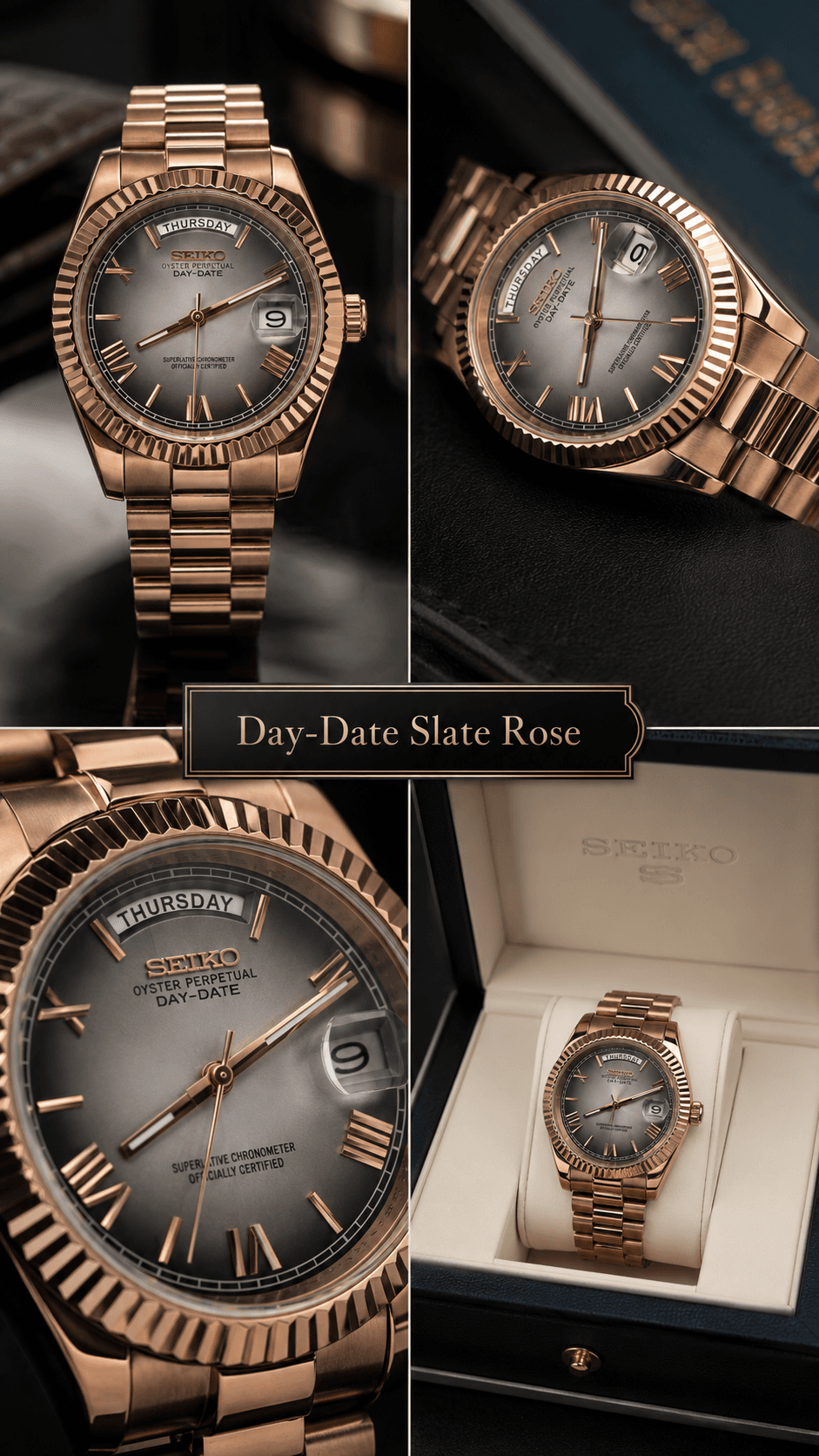 Day-Date Slate Rose