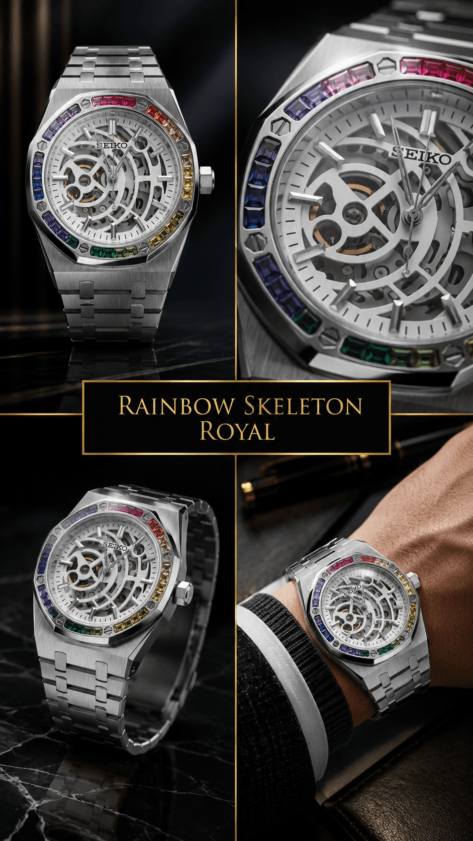 Rainbow Skeleton Steel