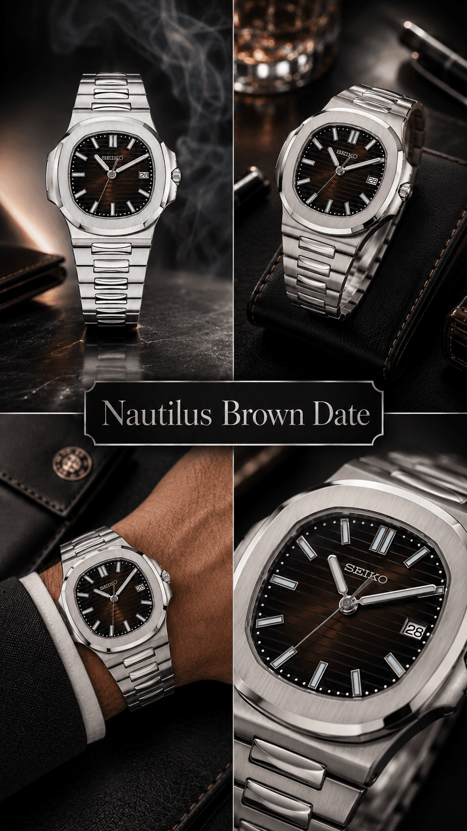 Nautilus Brown Date