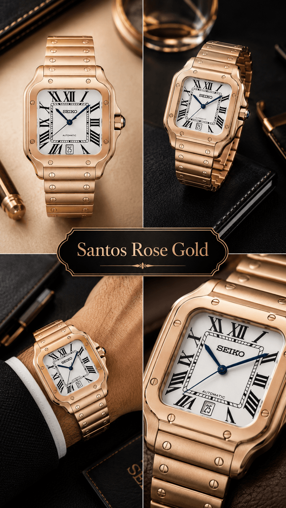 Santos Rose Gold